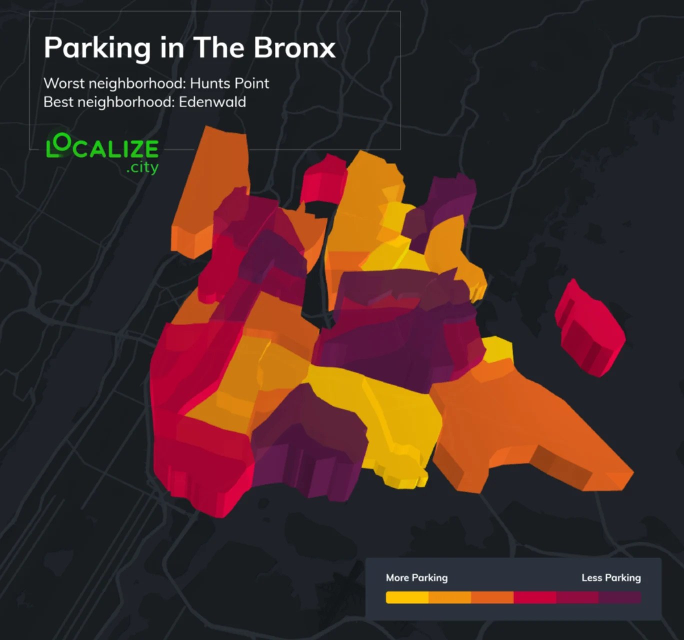 10 best and worst neighborhoods in the Bronx for parking on the street